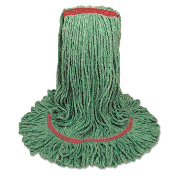 Boardwalk® Mop Head, Premium Standard Head, Cotton-rayon Fiber, Large, Green freeshipping - TVN Wholesale